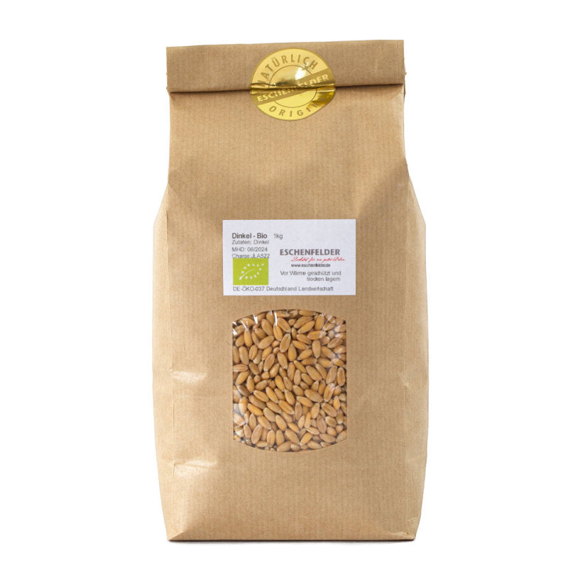 Dinkel Bio-Saat, 1 kg – Eschenfelder