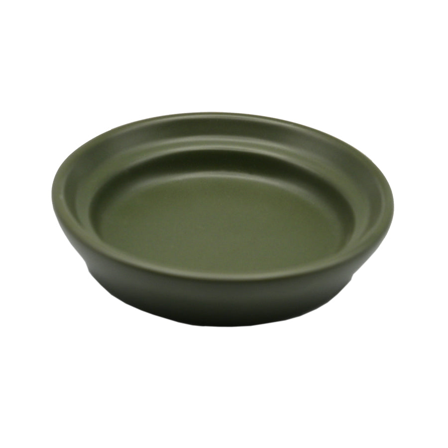 Schale Stoneware Farngrün für Kressesieb 12 cm
