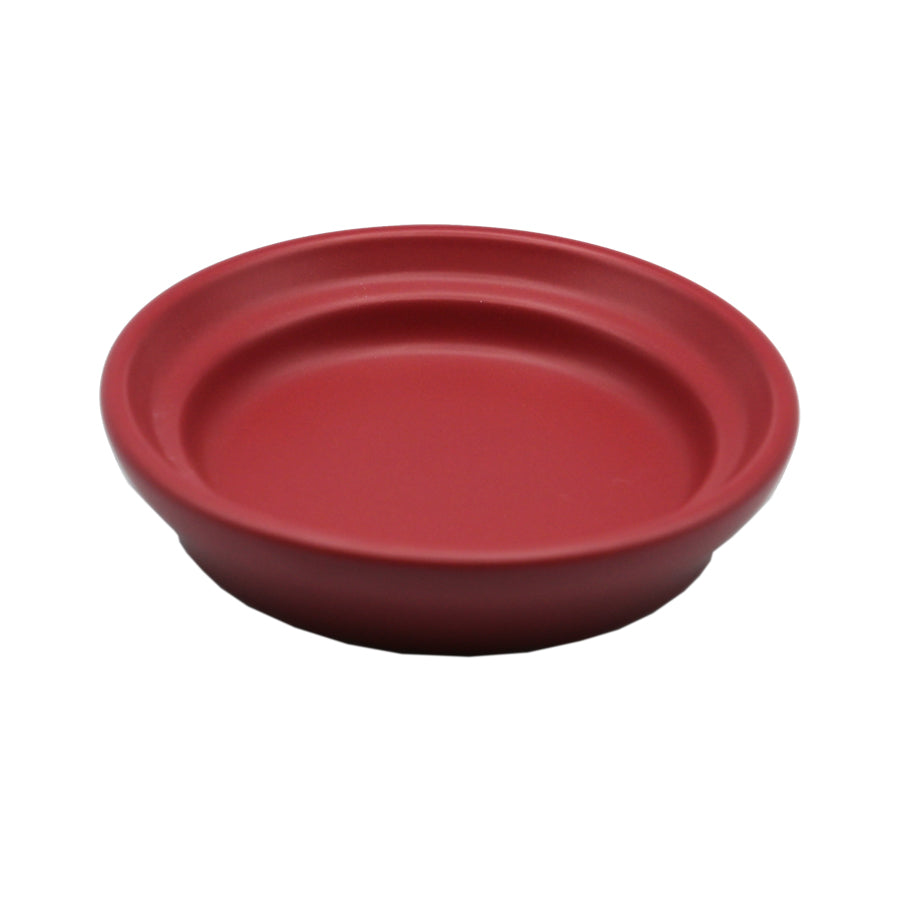 Schale Stoneware Rot für Kressesieb 12 cm