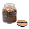NEU: Eschenfelder Vorratsglas 1000 ml – mit Holzdeckel aus geöltem Buchenholz