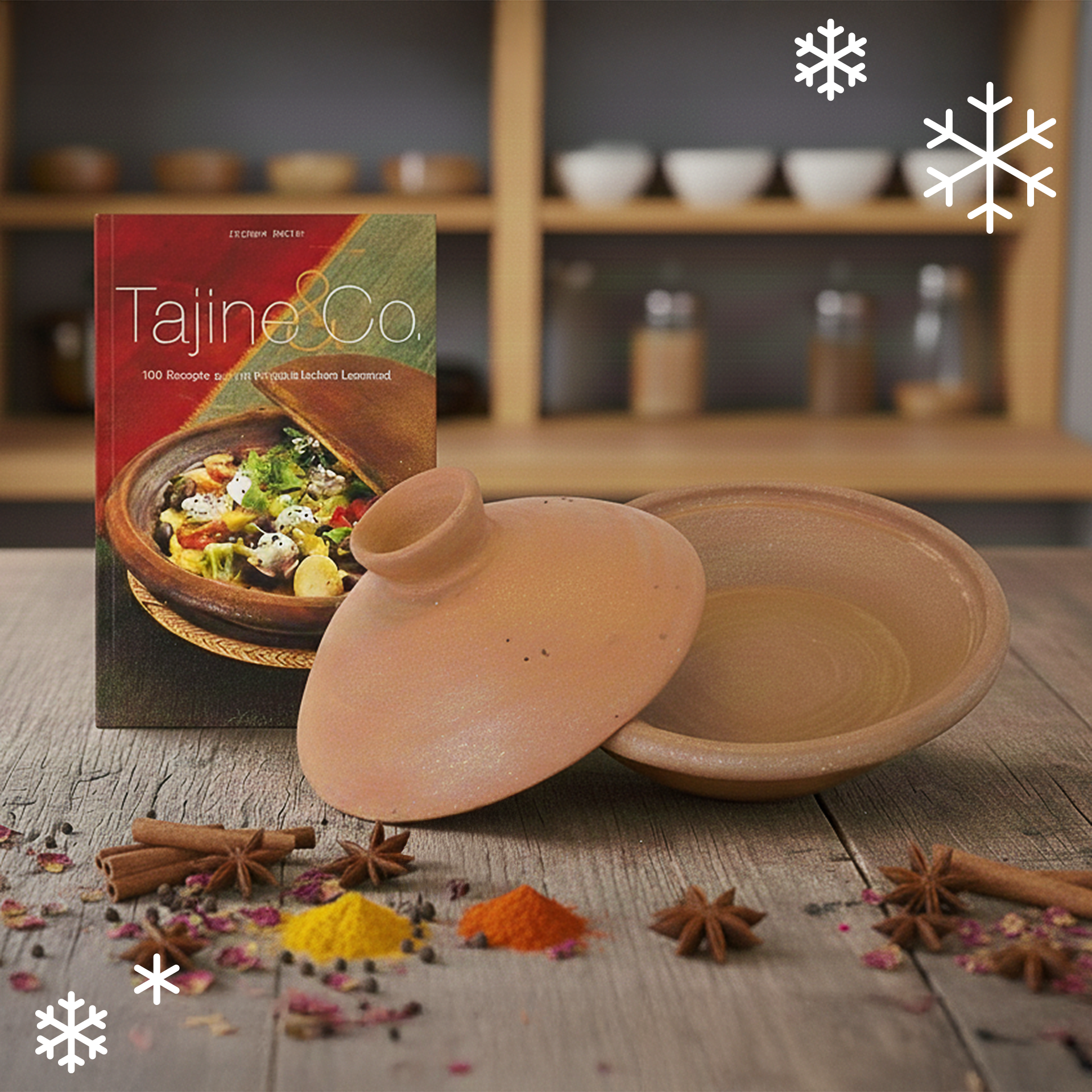 ANGEBOT: Tajine inkl. Kochfibel und Kochbuch Tajine & Co.